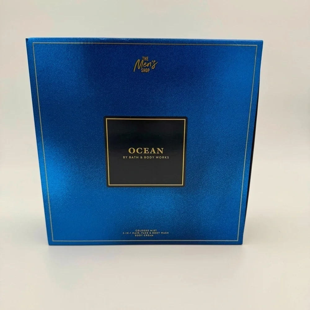 Bath & Body Works Men’s Ocean Body Care Gift Box Set NWT